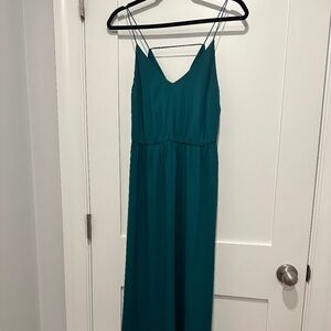 Ann Taylor Loft Green maxi dress